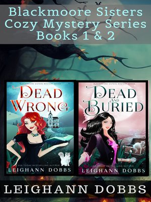cover image of Blackmooore Sisters Cozy Mystery Series Books 1 & 2